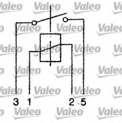 VALEO 643829 Relay, main current